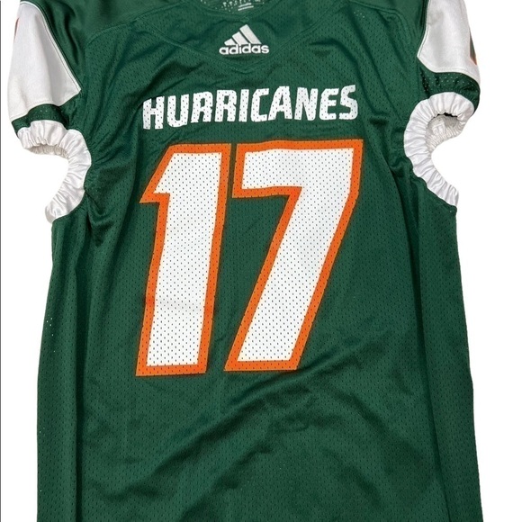 Miami Hurricanes Adidas Football Shirt Jackson 17 - Picture 5 of 9